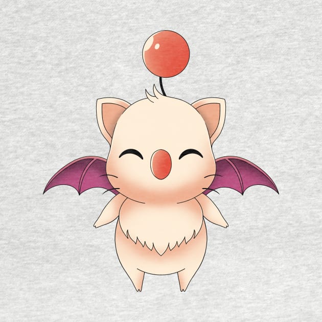 Final Fantasy Moogle by Alundrart